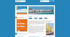Desktop Screenshot of cannes-tourism.com