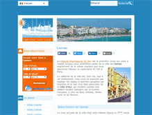 Tablet Screenshot of cannes-tourism.com